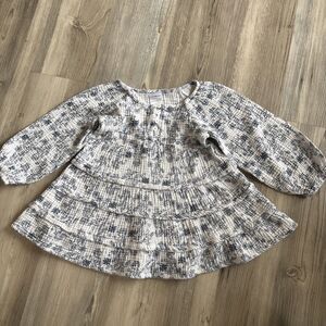 Disney Frozen Ruffle Toile Dress (RN 16436)  Size 4T